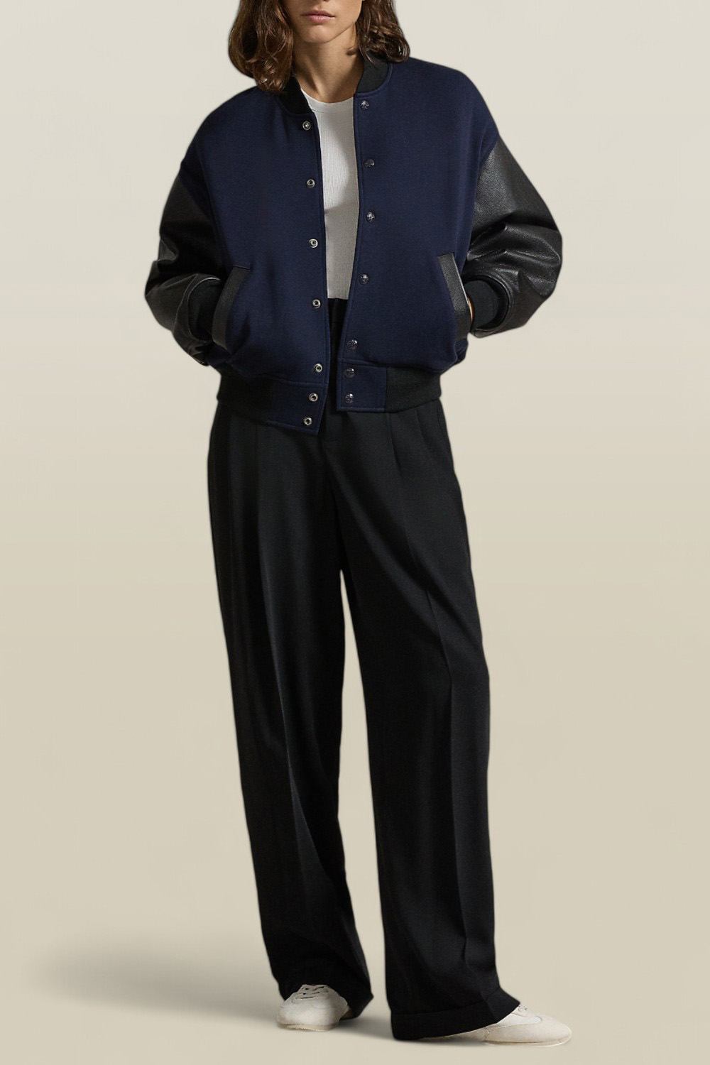 תמונת כל הלוק של ז'קט בומבר POLO RALPH LAUREN